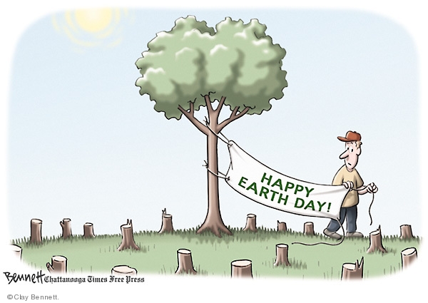 The Deforestation Editorial Cartoons | The Editorial Cartoons