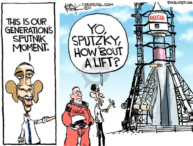 The Space Shuttle Editorial Cartoons | The Editorial Cartoons