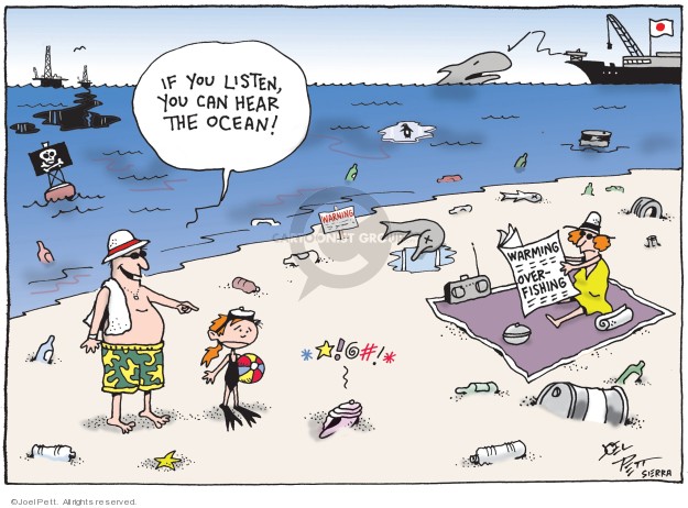 The Ocean Pollution Editorial Cartoons | The Editorial Cartoons