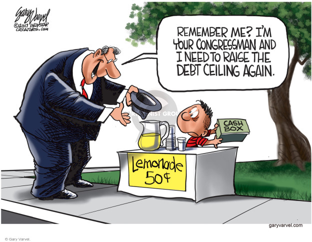 Gary Varvel S Editorial Cartoons Debt Ceiling Editorial