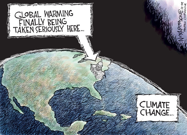 Global warming finally being taken seriously here � Climate change �