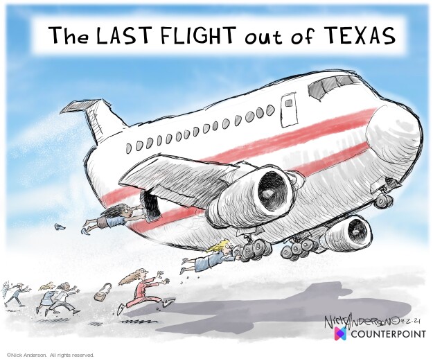 The Last Flight out of Texas.
