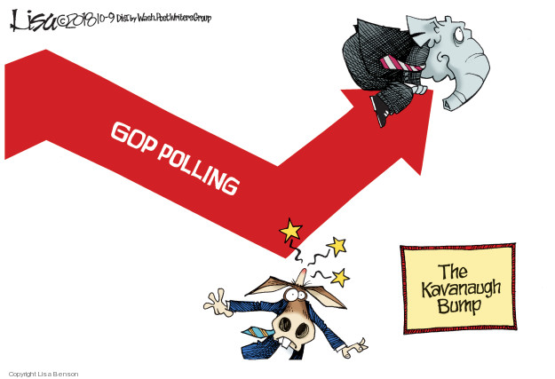 GOP polling. The Kavanaugh Bump.
