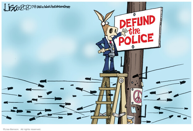 Defund the police.
