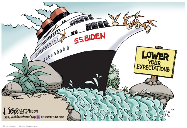 S.S. Biden. Lower your expectations.
