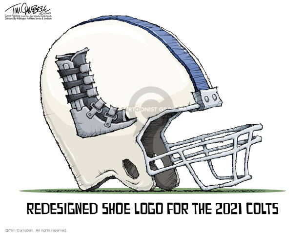 Redesigned shoe logo for the 2021 Colts.
