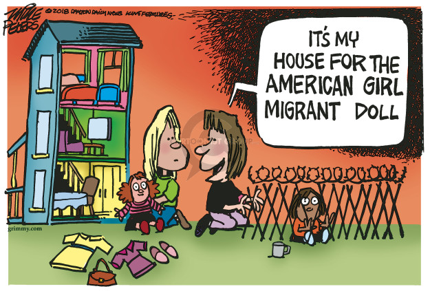 Its my house for the American Girl Migrant Doll.