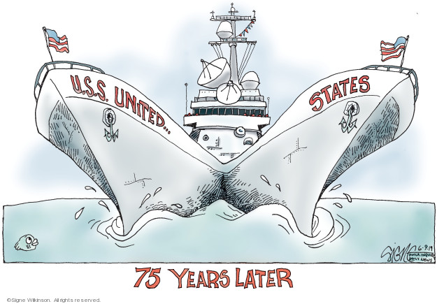 U.S.S. United States. 75 years later.
