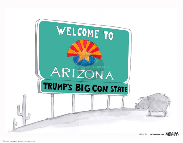 Welcome to Arizona. Trumps Big Con State.
