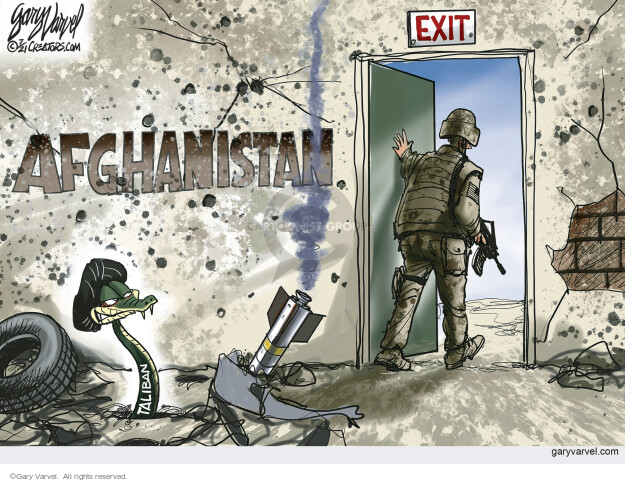 Exit. Afghanistan. Taliban.
